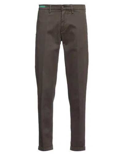 Re-hash Re_hash Man Pants Khaki Size 35 Cotton, Lyocell, Elastane In Beige