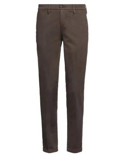 RE-HASH RE_HASH MAN PANTS KHAKI SIZE 31 COTTON, LYOCELL, ELASTANE