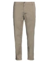 Re-hash Re_hash Man Pants Khaki Size 42 Cotton, Elastane In Beige