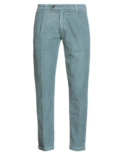 Re-hash Re_hash Man Pants Light Blue Size 33 Cotton, Elastane