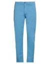Re-hash Re_hash Man Pants Light Blue Size 31 Cotton, Elastane