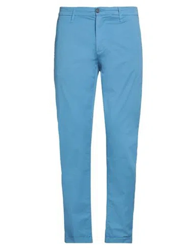Re-hash Re_hash Man Pants Light Blue Size 31 Cotton, Elastane