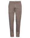 Re-hash Re_hash Man Pants Light Brown Size 33 Cotton, Tencel Lyocell, Elastane In Beige