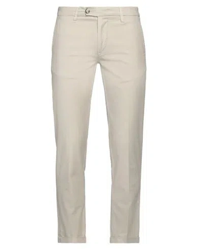 Re-hash Re_hash Man Pants Light Grey Size 34 Cotton, Elastane