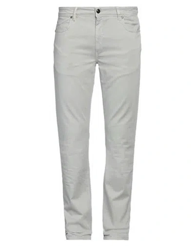 Re-hash Re_hash Man Pants Light Grey Size 38 Cotton, Elastane