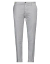 Re-hash Re_hash Man Pants Light Grey Size 40 Linen, Cotton, Elastane