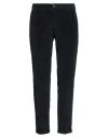 Re-hash Re_hash Man Pants Midnight Blue Size 30 Cotton, Modal, Elastane In Black