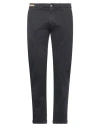 Re-hash Re_hash Man Pants Midnight Blue Size 31 Cotton, Elastane In Blue