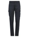 Re-hash Re_hash Man Pants Midnight Blue Size 31 Cotton, Elastane