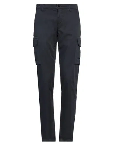 Re-hash Re_hash Man Pants Midnight Blue Size 31 Cotton, Elastane