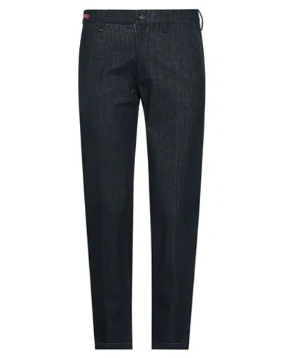 Re-hash Re_hash Man Pants Midnight Blue Size 32 Cotton, Polyester, Viscose, Elastane