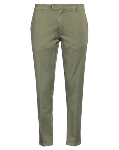 Re-hash Re_hash Man Pants Military Green Size 31 Cotton, Elastane
