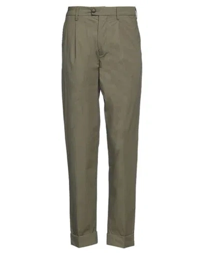 Re-hash Re_hash Man Pants Military Green Size 33 Lyocell, Cotton, Elastane