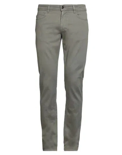 Re-hash Re_hash Man Pants Military Green Size 34 Cotton, Lyocell, Elastane