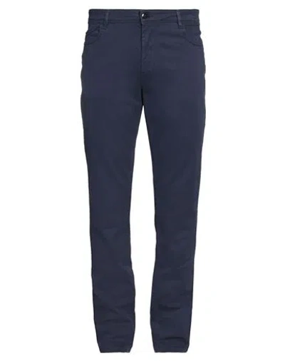 RE-HASH RE_HASH MAN PANTS NAVY SIZE 32 COTTON, LYOCELL, ELASTANE