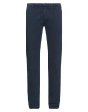 Re-hash Re_hash Man Pants Navy Size 31 Cotton, Elastane In Blue