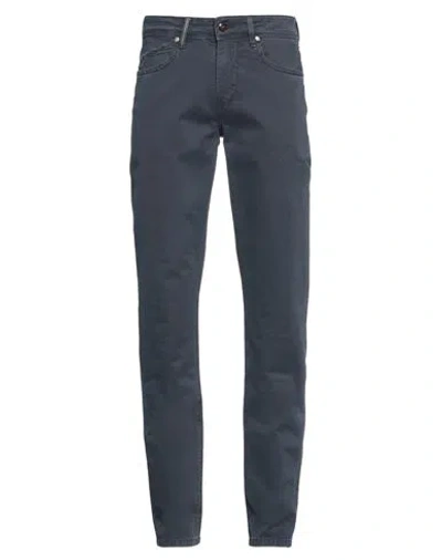Re-hash Casual Pants In Navy Blue