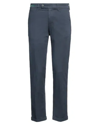 RE-HASH RE_HASH MAN PANTS NAVY SIZE 31 COTTON, LYOCELL, ELASTANE