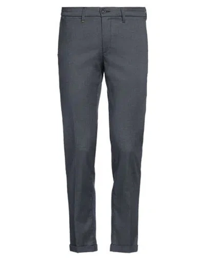 RE-HASH RE_HASH MAN PANTS NAVY SIZE 31 COTTON, POLYESTER, ELASTANE