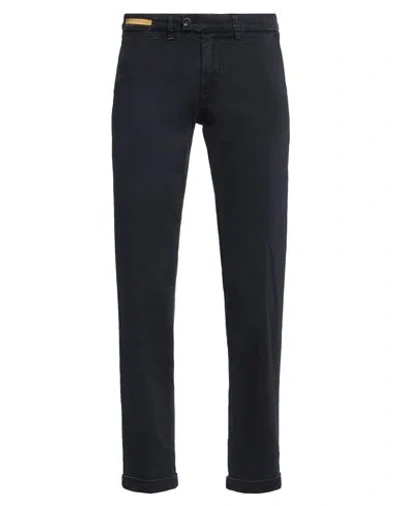 Re-hash Re_hash Man Pants Navy Size 33 Cotton, Elastane