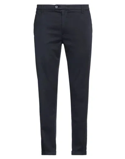 Re-hash Re_hash Man Pants Navy Size 34 Cotton, Lyocell, Elastane
