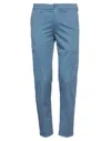 Re-hash Re_hash Man Pants Pastel Blue Size 31 Cotton, Lyocell, Elastane In White