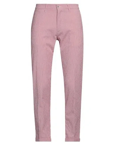 Re-hash Re_hash Man Pants Red Size 35 Cotton, Polyester, Elastane