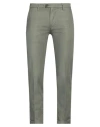 Re-hash Re_hash Man Pants Sage Green Size 32 Cotton, Linen, Elastane