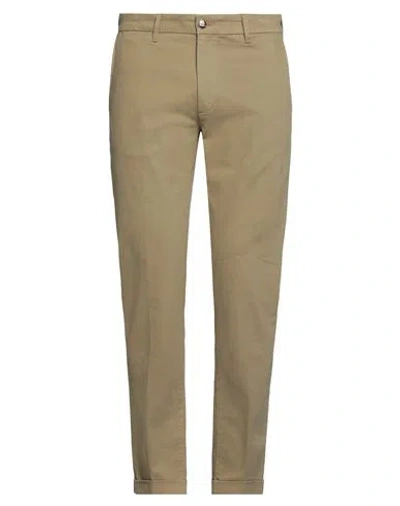 Re-hash Re_hash Man Pants Sage Green Size 34 Cotton, Elastane