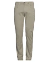 Re-hash Re_hash Man Pants Sage Green Size 34 Cotton, Lyocell, Elastane In Sage Green