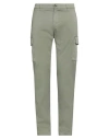 Re-hash Cuffed Welt-pocket Trousers In Green