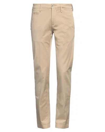 Re-hash Re_hash Man Pants Sand Size 31 Cotton, Elastane In Beige