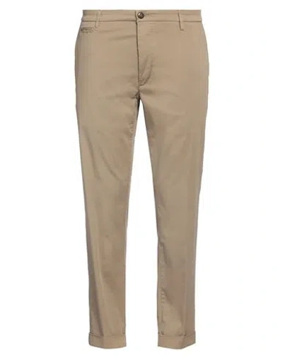 RE-HASH RE_HASH MAN PANTS SAND SIZE 33 COTTON, LYOCELL, ELASTANE
