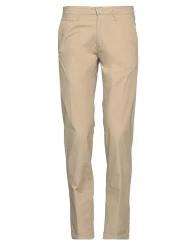 Re-hash Re_hash Man Pants Sand Size 33 Lyocell, Cotton, Elastane In Beige