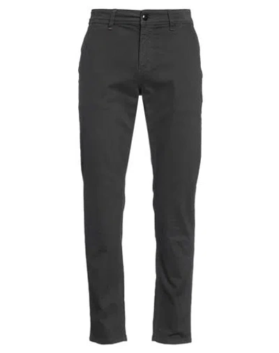 Re-hash Re_hash Man Pants Steel Grey Size 35 Cotton, Elastane