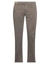 Re-hash Re_hash Man Pants Taupe Size 34 Cotton, Elastane In Grey