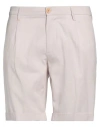 Re-hash Re_hash Man Shorts & Bermuda Shorts Beige Size 35 Cotton, Polyester, Elastane In Beige