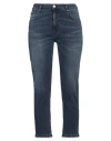 Re-hash Re_hash Woman Jeans Blue Size 28 Cotton, Elastane In Blue
