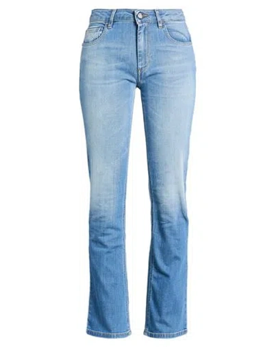 Re-hash Re_hash Woman Jeans Blue Size 30 Cotton, Elastane