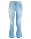 Re-hash Re_hash Woman Jeans Blue Size 31 Cotton, Elastomultiester, Elastane In Blue
