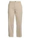 Re-hash Re_hash Woman Pants Beige Size 31 Cotton, Lyocell, Elastane