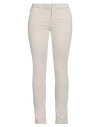 Re-hash Re_hash Woman Pants Beige Size 31 Cotton, Polyester, Elastane