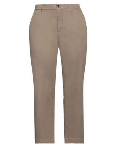 Re-hash Re_hash Woman Pants Beige Size 31 Cotton, Lyocell, Elastane