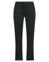 Re-hash Re_hash Woman Pants Black Size 27 Cotton, Lyocell, Elastane In Black