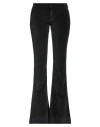 Re-hash Re_hash Woman Pants Black Size 31 Cotton, Elastane In Black