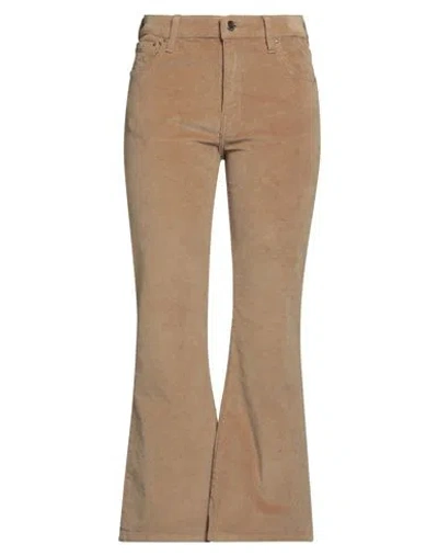 Re-hash Re_hash Woman Pants Camel Size 29 Cotton, Elastane
