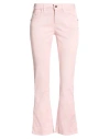 Re-hash Re_hash Woman Pants Light Pink Size 32 Cotton, Elastane