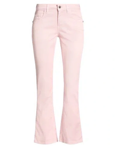 Re-hash Re_hash Woman Pants Light Pink Size 32 Cotton, Elastane