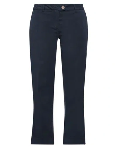 Re-hash Re_hash Woman Pants Midnight Blue Size 25 Lyocell, Cotton, Elastane