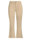 Re-hash Re_hash Woman Pants Sand Size 32 Cotton, Lyocell, Elastane